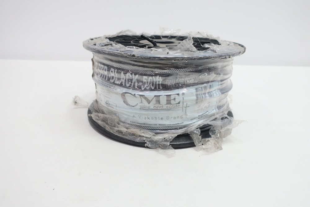 Cme E102470 Black Wire 8awg 500ft