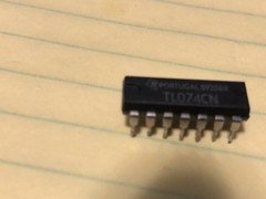 TL074CN Original Pulled Texas Inst. Integrated Quad Amp Circuit Made In Portugal