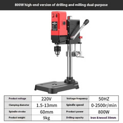 Hand Drill Stand Into A Multifunctional Table Drill Machine Small Drilling Table