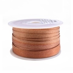 Pure Copper Expandable Metal Braided Shield Sleeving Tube Power Audio Cable Wire