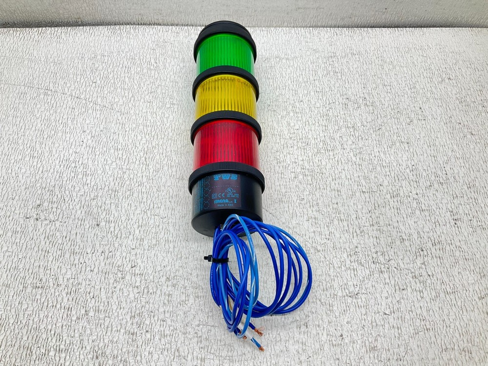 TWS 12-240 V Stack Light Green Yellow Red (TSC)