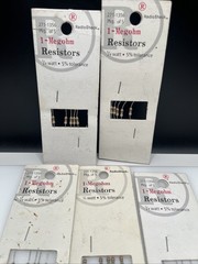 NEW OLD STOCK RADIO SHACK 271-1356 RESISTORS (5) 1-Megohm