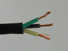 100 ft 18/3 SJOOW SJO SJ Black Rubber Cord Outdoor Flexible Extension Wire/Cable
