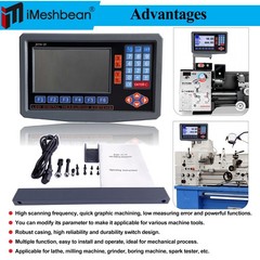 2 Axis LCD Digital Readout DRO 10″ 40″ Glass Linear Scale Encoder Sensor kit