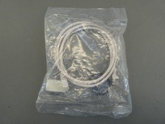 570-125-005 5ft White Booted Cat5e RoHS Cable – NEW Surplus!