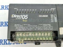 LOT 2 PCS. KOYO DIRECT LOGIC D0-05DD Programmable Logic Controller 100-240V 30VA