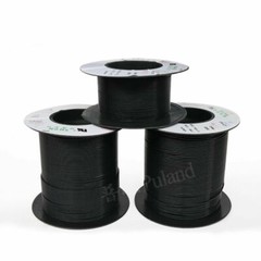 0.3-3.38mm ID 150V L-Type AWG 9/10/11/12-30L PTFE Tube Tubing Sleeve Pipe Black