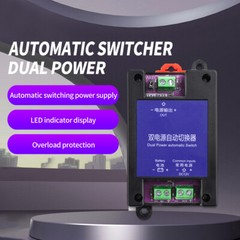 DC 12V Dual Power Automatic Switcher UPS Emergency Power Failure Transfer Switch