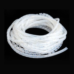 Silicone Spiral Wrap Cable Binding Tidy Leads on TV / PC / CCTV Wires Sleeving