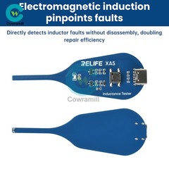 5pcs Type-C XA5 Motherboard Coil Tester Electromagnetic Inductor Detector Tool