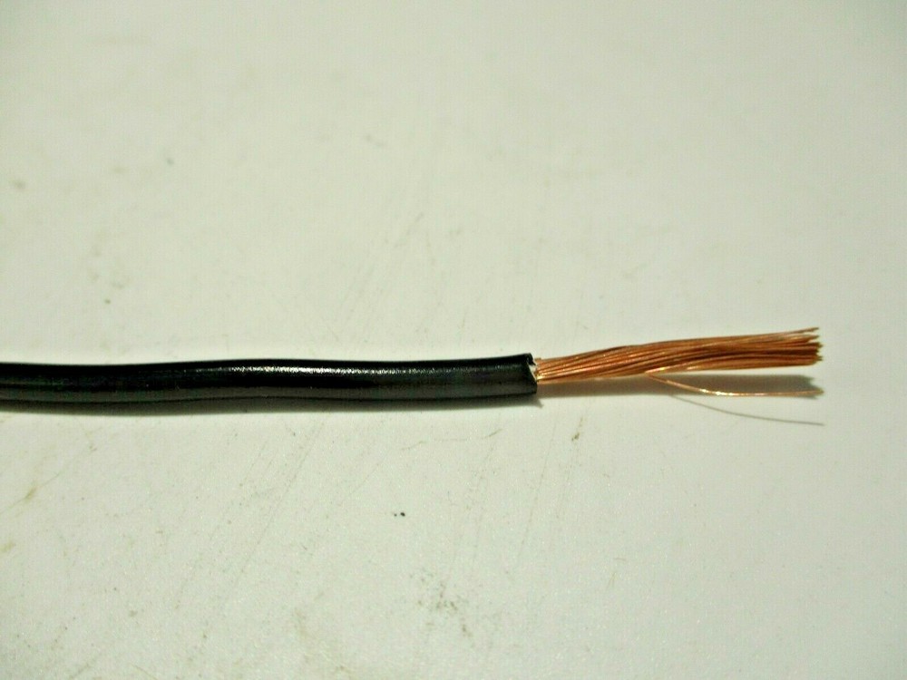 NEW 12 GAUGE AWG THHN 10’FT THW BLACK STARNDED WIRE
