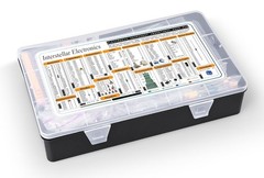 Mega Electronic Component Kit 2200pc: Resistors, Diodes, Capacitors, LCR Tester