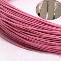 Pink Equipment Wire DIY Electrical Wire Flexible Cable UL1007 16/18/20~30AWG