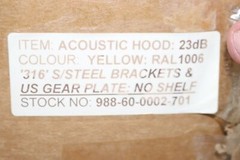 Hubbell GAI-Tronics Industrial Intercom Acoustic Sound Dampening Hood – 23dB