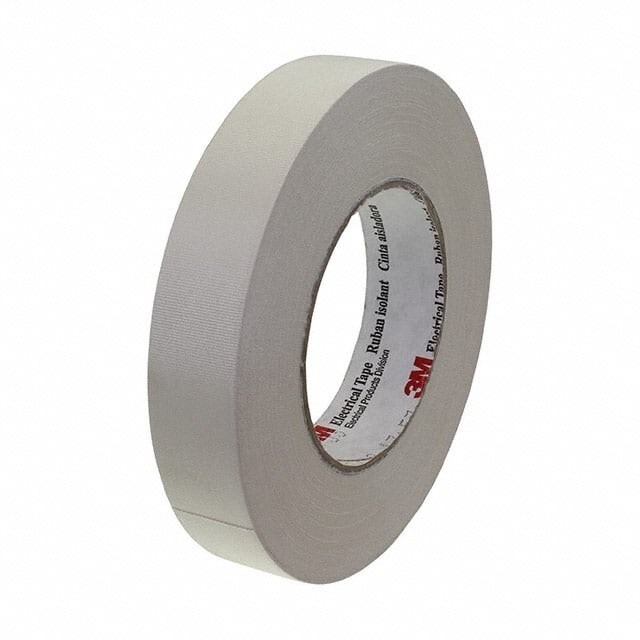 27-1X60YD, 3M, GLASS TAPE, WHITE, 7MIL, 1″ X 60 YARDS