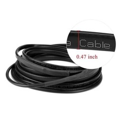 120V Plug-in Ready Heat Cable Pre-assembled Self Regulating Roof Snow Melt Tape
