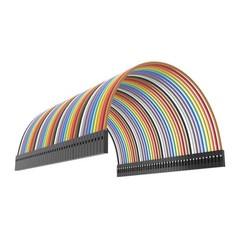 40PCS Dupont Wire Jumper Cables 10cm Female To Female 1P-1P For Arduino