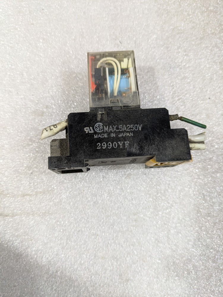 Omron MY4N 24VDC Relay 14-Pin 5A 250VAC General Purpose Industrial Automation