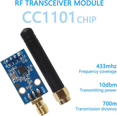 CC1101 Wireless Module with SMA Antenna Wireless Transceiver Module 315/433/868/