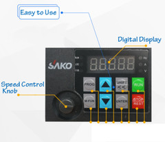 220V 380V 1.5KW 2.2KW 5.5KW VFD Variable Frequency Drive Inverter Converter
