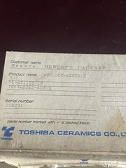 Toshiba 62CL000-62A2915 Graphite Silicon Carbide Coated Carrier.