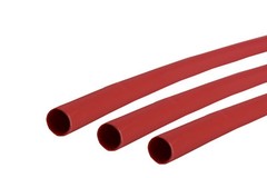 3 Lot TEMCo 5/16″ Marine Heat Shrink Tube 3:1 Adhesive Glue Lined 12″ long RED