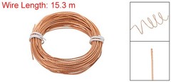 Bare Copper Ground Wire 18 Gauge 50 Feet Solid Braided Copper Cables