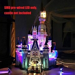 Pre-soldered Micro Litz Wired Leads Pink SMD LED 0603 + Resistor