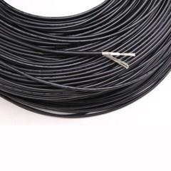 UL1185 Single Core Shielded Wire 10/12/14/16/18/20/22/24/26/28AWG Black And Grey