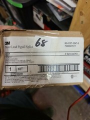 3M Motor Lead Pigtail Splice Kit 5317 5/8 kV, Non-Shielded, 2-1/0 AWG new in box