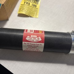 BUSSMANN – FUSETRON DUAL ELEMENT FUSE FRS 100 600v Class K9 New Old Stock W Box