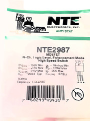 NTE2987 “Original” NTE TO-220 MOSFET 1 pc