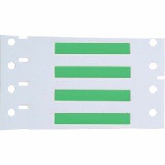 BRADY PS-125-150-GR, 3″ Core PermaSleeve Polyolefin 22-16 Gauge Wire Mark Sleeve