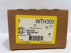 2 PK Dottie WTH300 Insulated WeatherTight Hubs 3″ Zinc Die Cast