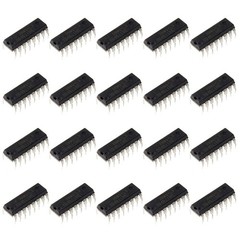 Bridgold 20pcs CD4511BE CD4511 4511 CMOS BCD-to-7-Segment Latch Decoder…