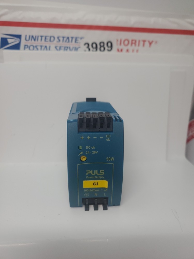 PULS G1 ML50.100 50W 24-28VDC DIN Rail Power Supply 100-240VAC