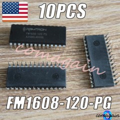 10 X For Ramtron FM1608-120-P FM1608-120-PG FM1608 64Kbit FRAM NVRAM IC DIP-28