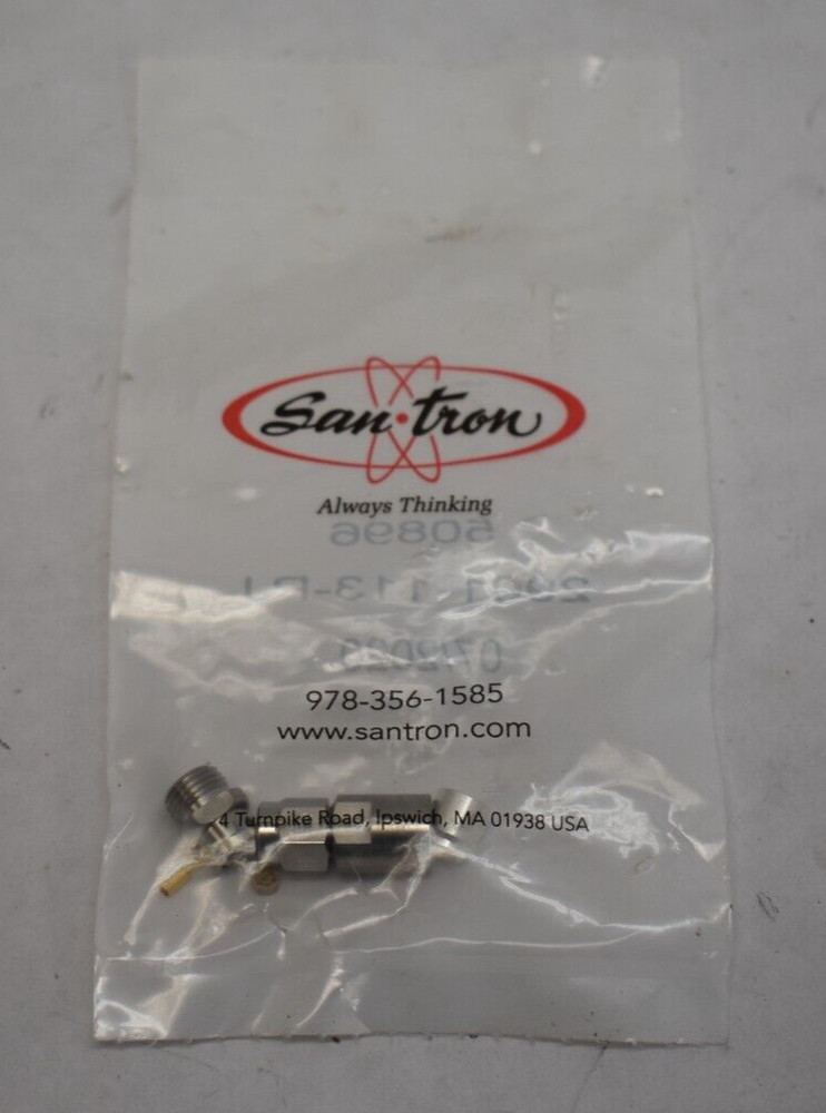 San-Tron 50896 2901-113-PJ Connector S292 Plug Solder Clamp 2.92mm for HP190S