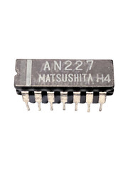 AN227 “Original” Panasonic (Matsushita) 14P DIP IC 1 pc
