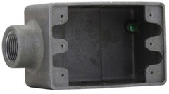 Crouse Hinds FD2-SA, 3/4″ Hub, Aluminum, 1-Gang, Deep, Conduit Device Box, 1 pc
