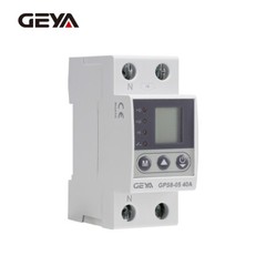 GEYA Over Current Protect Over&Under Voltage Metering Protect Device 40/63A 220V