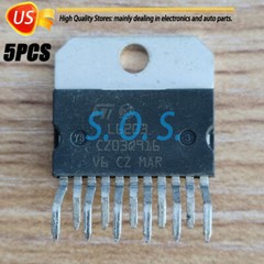 5PCS L6203 ST ZIP-11 DMOS FULL BRIDGE DRIVER NEW