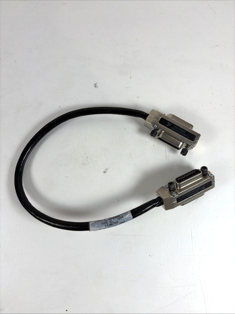 NATIONAL INSTRUMENTS 763507B-0R5 Cable Type X2 GPIB 0.5M
