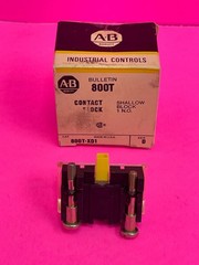 New Allen-Bradley 800T-XD1 Series D Contact Block, 30mm, 1N.O Shallow, 600V