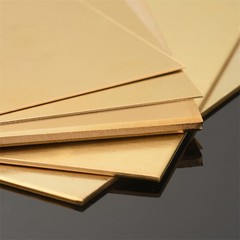 Brass Sheet Plate Guillotine Offcuts – Various Multiple Sizes – 0.6mm To 8mm