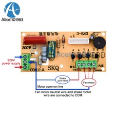Remote Control Circuit Board Universal Electric Motherboard for Fan Repairing