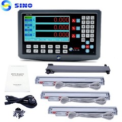 SINO SDS2-3VA 3 Axis LCD Digital Readout And 3 Pieces KA-300 Glass Linear Scale
