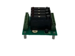 USED OPTO 22 4 Channel Field Control Board G4PB4R w/ 4 G4 0AC24 Relays