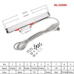 digital display grating ruler sino ka300 70-420mm resolution 5um