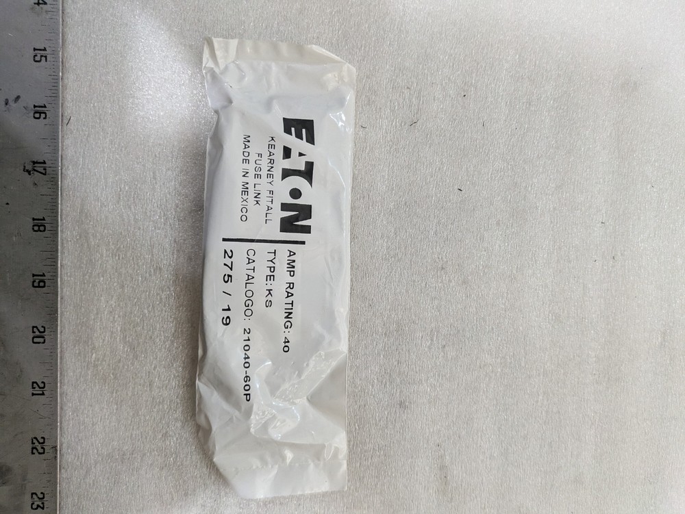 Eaton 21040-60P Kearney Fitall Type KS Fuse Link 40 Amp Power Distribution OEM